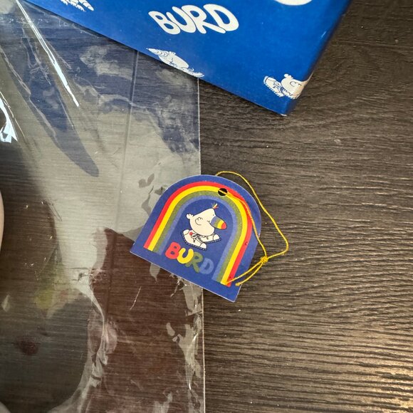 Vintage 1986 American Greetings Rainbow Beak Bird "Burd" Toucan Figurine - Picture 14 of 14